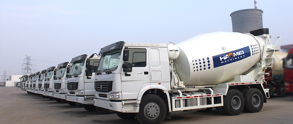 Concrete mixer truck for sale