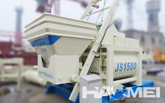 Diesel concrete mixer