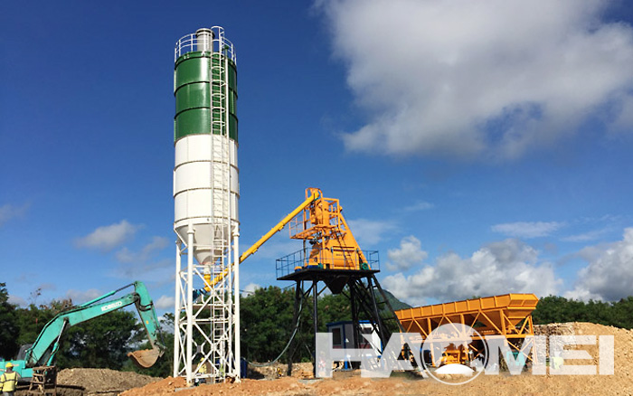 Stationary Concrete Batching Plant